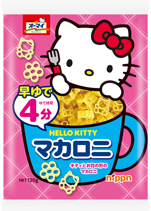 Hello Kitty Character Figured Macaroni 1220g
